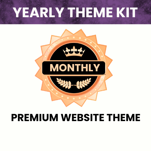 Premium Website Theme (Yearly)